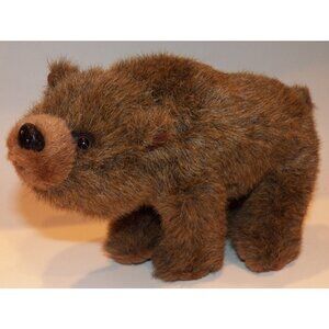 Soundprints Brown Bear Plush 9" Stuffed Animal Toy 2000